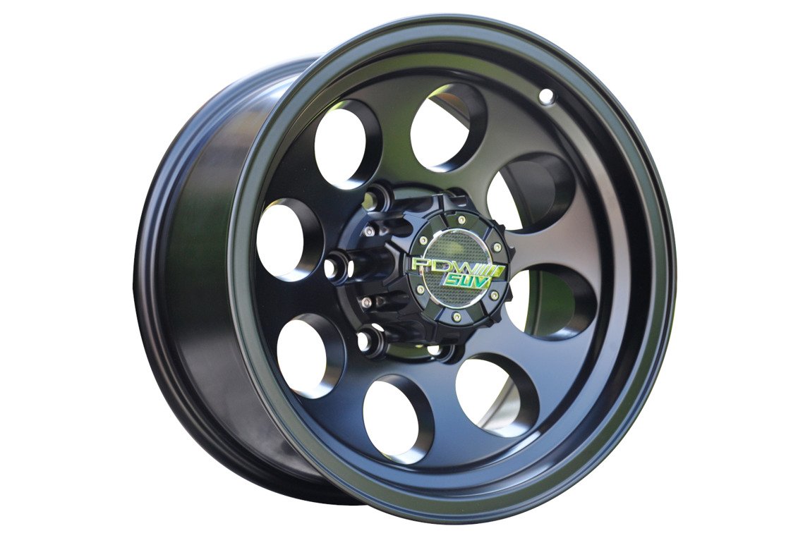 RDW8014 15X8 6X139.7 ET-10 110 DW8014 (5801450) BLACK Extreme Vision 