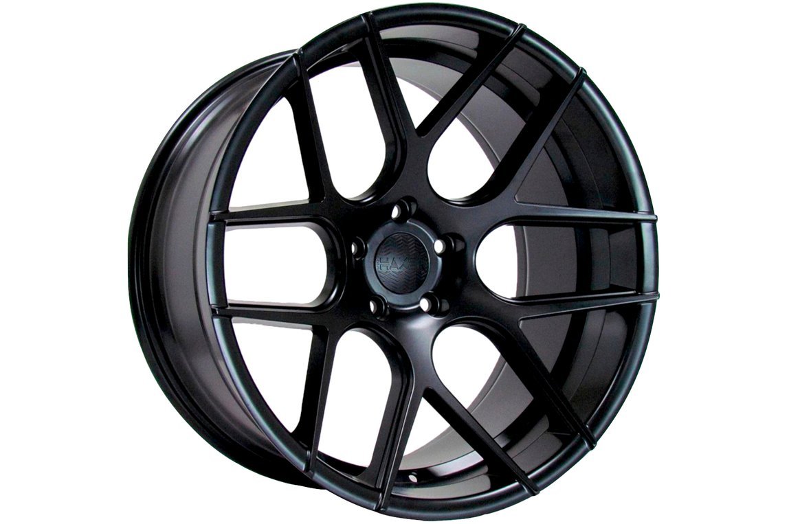 RSSA03 18X10 5x112 ET25 66.6 SSA03 BLACK HALF MATT Extreme Vision 