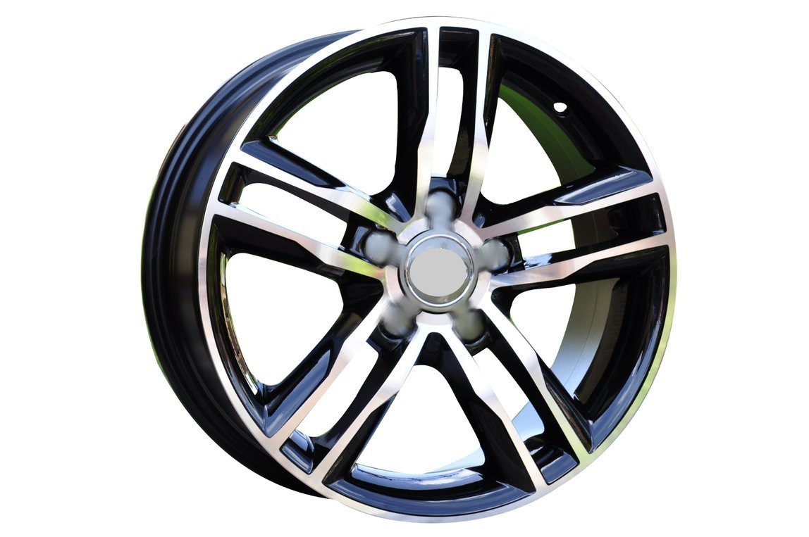 RBK114 (ZE587) 18X8 5x112 ET39 66.5 BK114 MB+Powder Coating Extreme Vision 