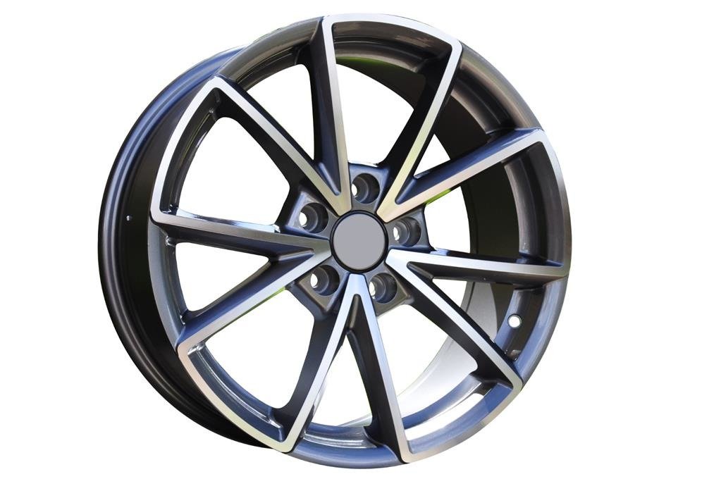 RBK703 18X8 5x112 ET42 66.45 BK703 MG+Powder Coating Extreme Vision 