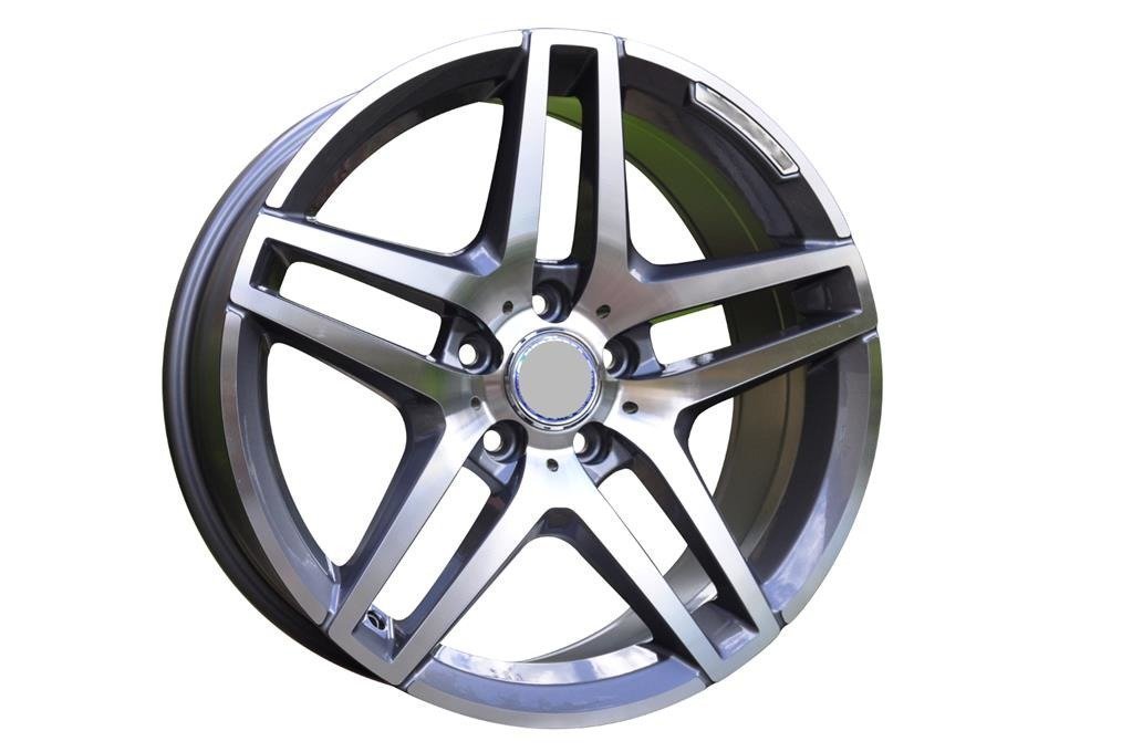 RBK967 18X8.5 5X112 ET45 66.6 BK967 MG+Powder Coatin Extreme Vision 