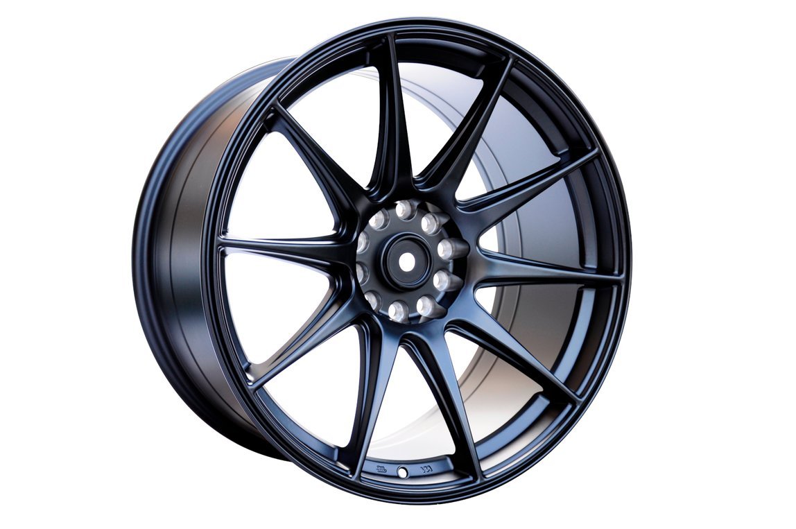 RXF266 18X9.75 5x120 ET20 74.1 XF266 BLACK  Extreme Vision 