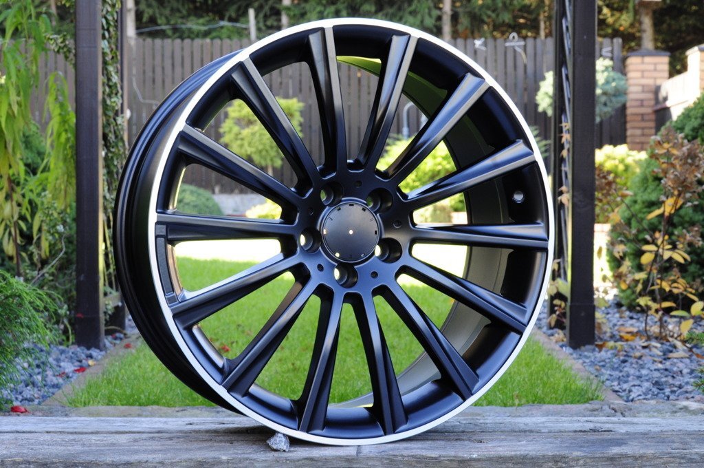 RB1048 19X8.5 5X112 ET43 66.6 BY1048 Black Half Matt Extreme Vision 