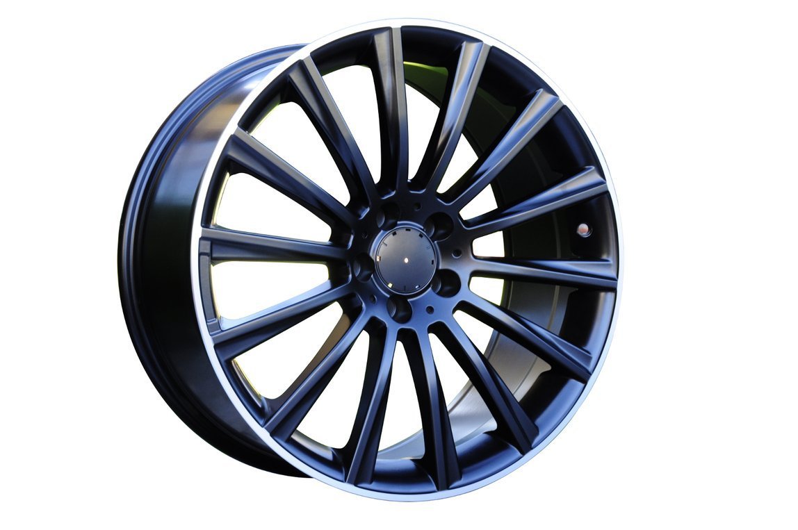 BY1048 (XFA25) 19X9.5 5X112 ET43 66.6 BY1048 Black Half Matt Extreme Vision 