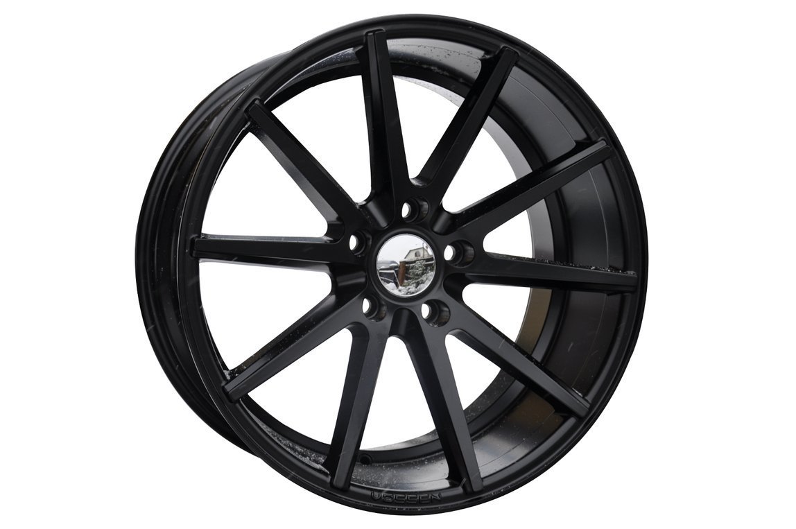 RQC1122 20X9 5X114.3 ET35 70.5 QC1122 BLACK HALF MATT Extreme Vision 