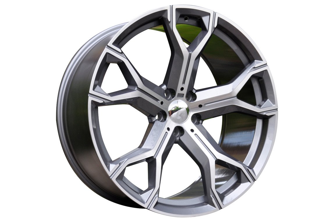 RBK5498 21X10.5 5x112 ET43 66.5 BK5498 MG+Powder coat Extreme Vision 