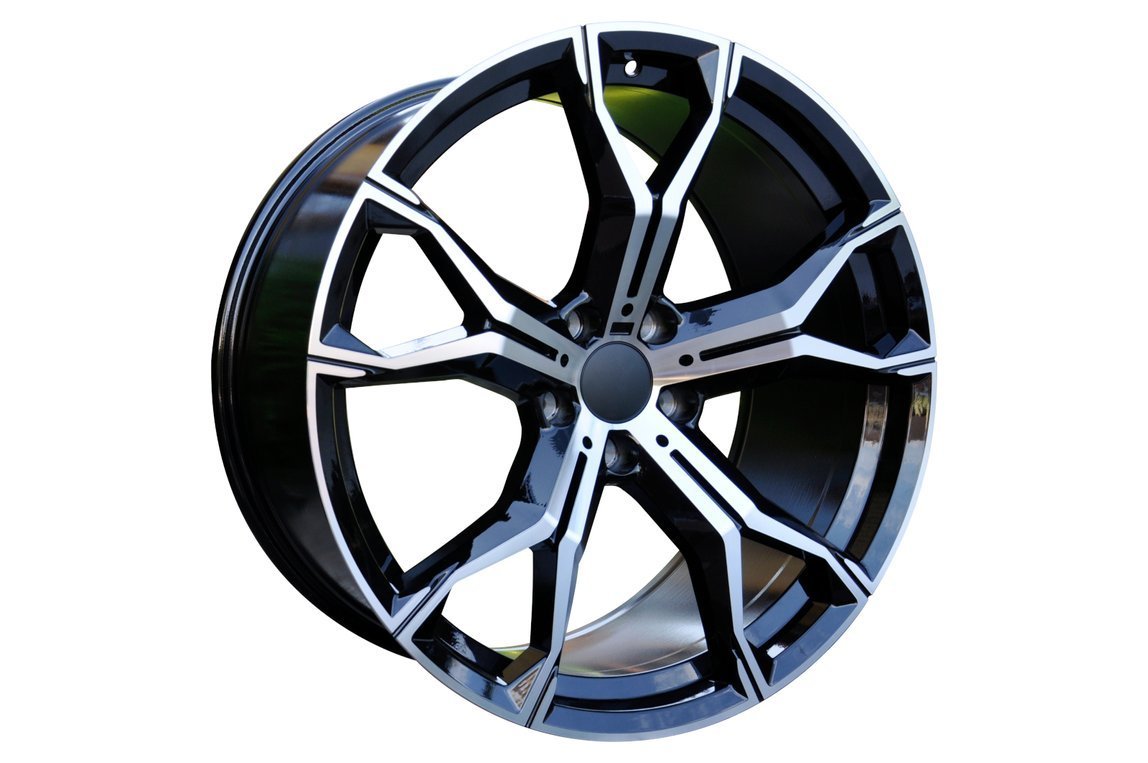 RBK5498 22X10.5 5x112 ET43 66.5 BK5498 (BYD1538)MB+Po Extreme Vision 